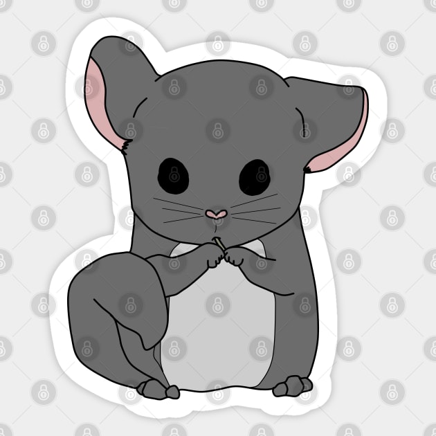 Chibi Chinchilla Sticker by RyanDoodles